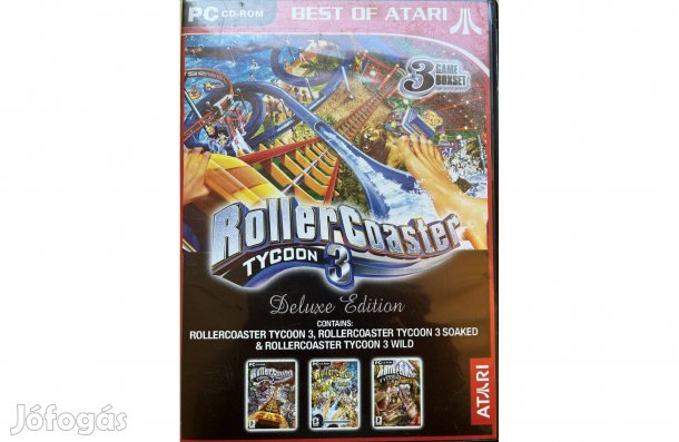 Rollercoaster Tycoon 3 - 3 GAME Boxset, Deluxe Edition