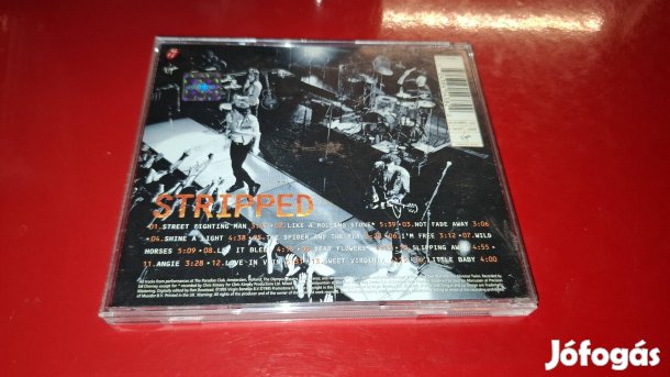 Rolling Stones Stipped Cd 1995
