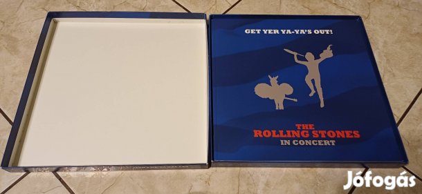 Rolling Stones gyűjtői díszdoboz bakelit hanglemez