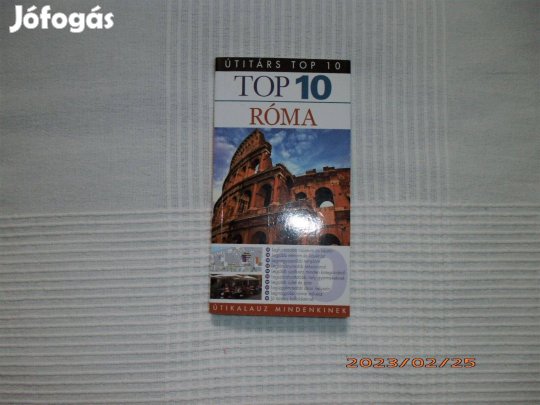 Róma Top 10 útikalauz, könyv