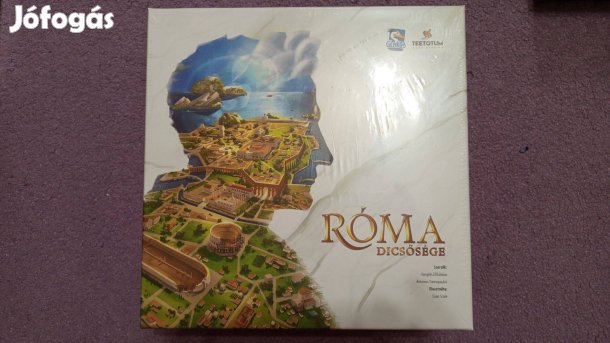Róma dicsősége új társasjáték Bontatlan társasjáték