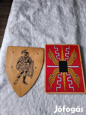 Római fa pajzsok gyerekeknek