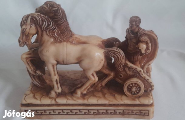 Római harci szekér szobor