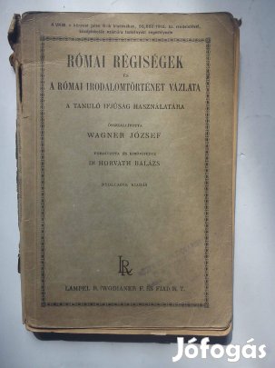 Római régiségek és a római irodalomtörténet vázlata