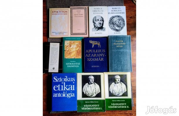 Rómaiak Platón válogatott művei Plutarkhosz Seneca Marcus Aurelius