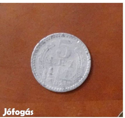 Román 5 lej érme 1978
