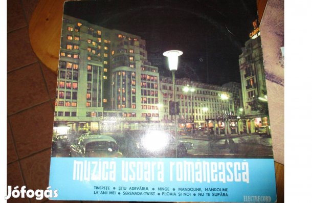 Román könnyűzene bakelit hanglemez eladó