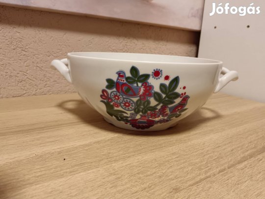 Román porcelán, leveses tál