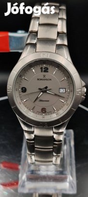 Romanson titán tokos titán szíjas férfi óra karóra szép állapot