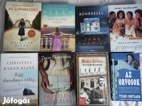 Romantikus könyv csomag szép állapotban egyben eladó