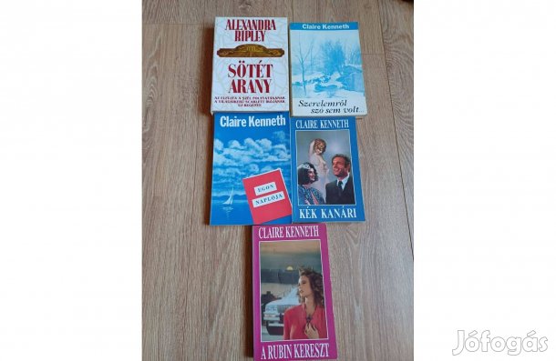Romantikus könyvcsomag 5 db, egyben (5.)