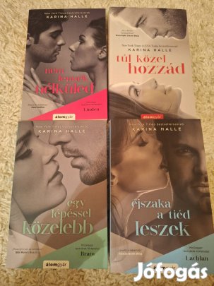 Romantikus könyvcsomag - Karina Halle könyvek