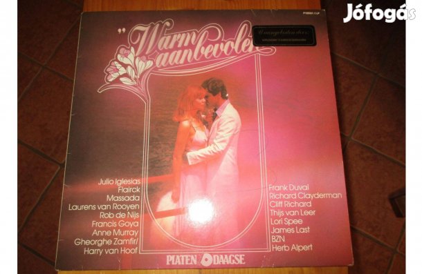 Romantikus zene válogatás bakelit hanglemez eladó