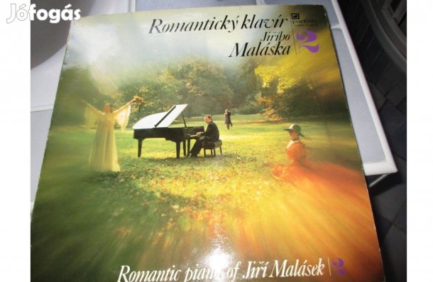 Romantikus zene zongorán Jiri Malásek bakelit hanglemez eladó