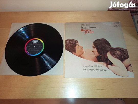 Romeo & Juliet filmzene bakelit LP vinyl nagylemez