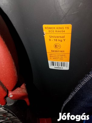 Römer Britax King Ts trendline 9-18 kg profi autós gyermekülés