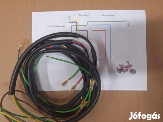 Romet Pony kábelköteg