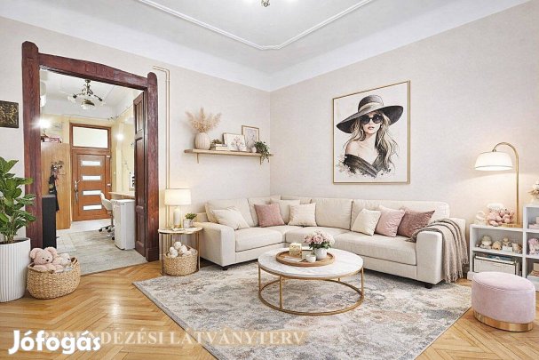 Róna utcában, 3 szobás, földszinti lakás eladó!