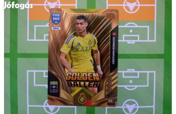 Ronaldo (Al-Nassr) Fifa 365 2026 Golden Baller Top Master kártya