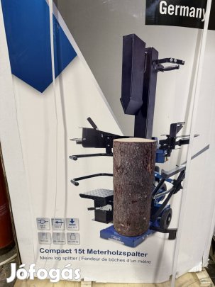 Rönkhasító 15 tonnás 400V Scheppach eladó 