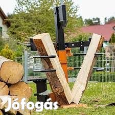 Rönkhasító-fahasító Kompakt 8T álló 400V 3500W méteres hasítógép