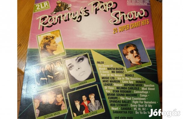 Ronny's Pop Show bakelit hanglemez eladó (2 LP)