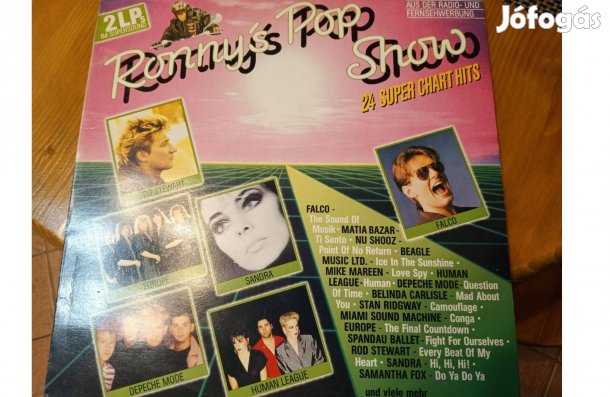 Ronny's Pop Show bakelit hanglemez eladó (2 LP)