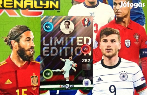 Rooney (Anglia) UEFA Euro 2016 Adrenalyn Limited kártya