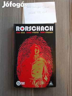 Rorschach - képrgény keménytáblás Új