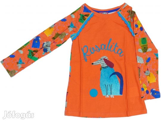 Rosalita Új (címkés) Lány Hosszú ujjú felső (Méret: 104)
