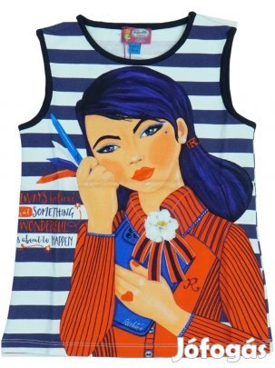Rosalita Új (címkés) Lány Lányka / Női ujjatlan póló / top (Méret: 116