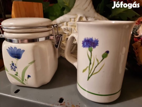 Rosenberger teás csésze és tartó Új hibátlan 