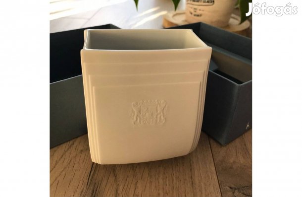 Rosenthal biszkvit porcelán váza eladó Bajorország címerével, dobozzal
