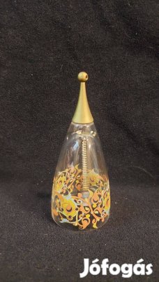 Rosenthal kristály csengettyű, kézifestett csengő