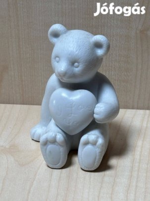 Rosenthal porcelán maci figura, dísztárgy, nipp