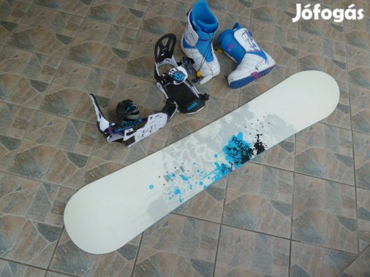 Rossignol District snowboard lap Hybrid Rocker ,Nitro raiden kötés újs