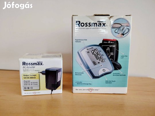 Rossmax vérnyomásmérő