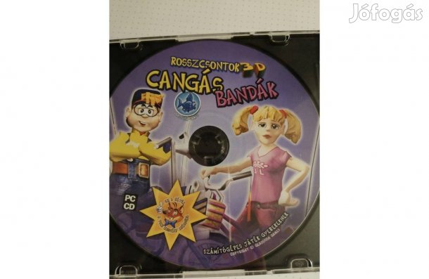 Rosszcsontok Cangás Bandák számítógépes 3D-s játék gyerekeknek eladó!