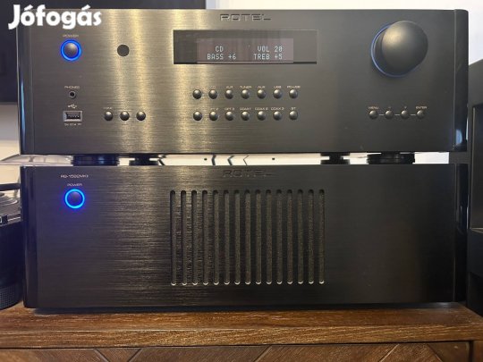 Rotel RC-1590 Mkii és RB-1582 Mkii Erősítő szett (karcmentes)