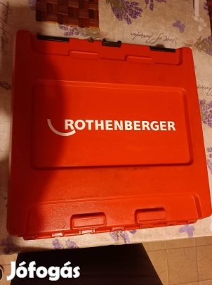 Rothenberger Compact TT akkumulátoros présgép préspofákkal