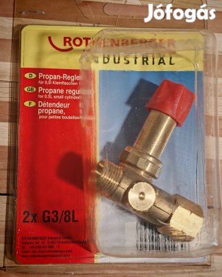 Rothenberger Propan gázszabályozó 3/8"