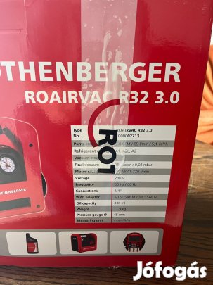 Rothenberger Roairvac klima vákuumszivattyú 3.0 bontatlan új