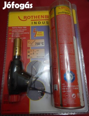 Rothenberger Rofire piezo 1950 forrasztó készlet új