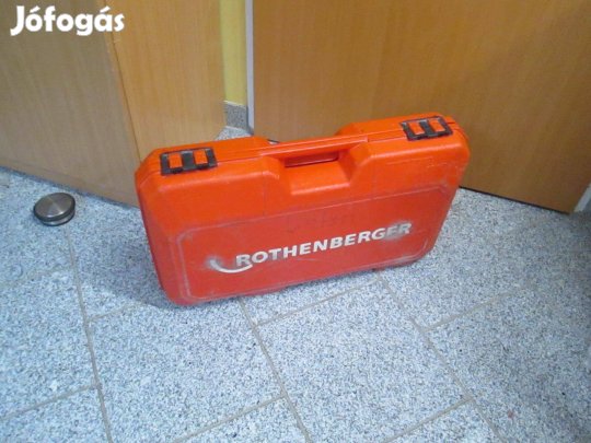 Rothenberger Romax 3000 présgép, pofákkal, szerviz szükséges!