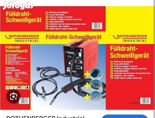 Rothenberger porbeles hegesztő, hegesztőgép, gáz nélküli CO 