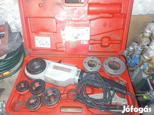 Rothenberger supertronic 2000 menet metsző gép