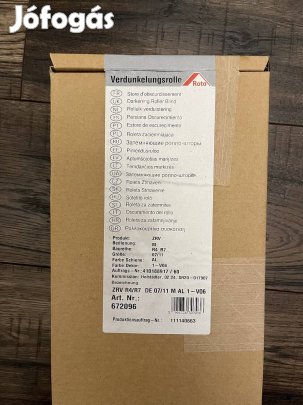 Roto Zrv R4/R7 74x118 cm fényzáró roló, alumínium profilokkal