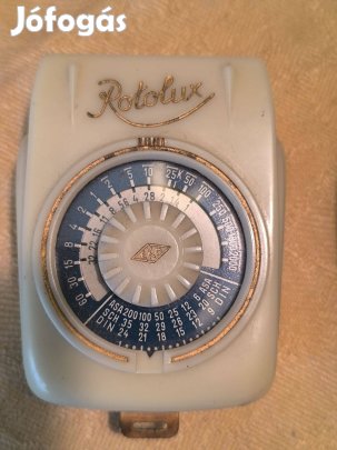 Rotolux magyar fénymérő 4db. 2db kék, 2db fekete