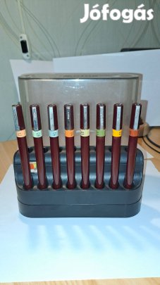 Rotring 2000 csőtoll készlet (8 db) + eredeti német Rotring tusok