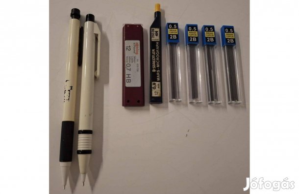 Rotring ceruzák grafit betétekkel
